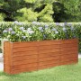 Rusty Corten steel flower bed 240x40x77 cm by vidaXL, Pots and planters - Ref: Foro24-151955, Price: 108,52 €, Discount: %