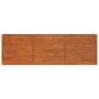 Rusty Corten steel flower bed 240x40x77 cm by vidaXL, Pots and planters - Ref: Foro24-151955, Price: 108,52 €, Discount: %