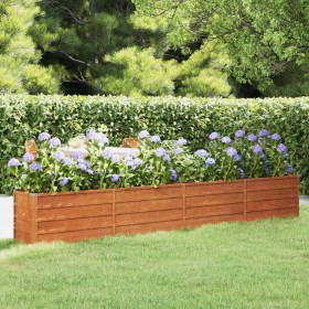 Arriate oxidado de acero corten 320x40x45 cm de vidaXL, Maceteros y jardineras - Ref: Foro24-151956, Precio: 91,75 €, Descuen...