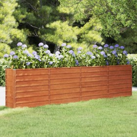 Arriate oxidado de acero corten 320x40x45 cm de vidaXL, Maceteros y jardineras - Ref: Foro24-151957, Precio: 140,70 €, Descue...