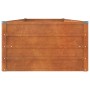 Arriate oxidado de acero corten 240x80x45 cm de vidaXL, Maceteros y jardineras - Ref: Foro24-151960, Precio: 76,45 €, Descuen...