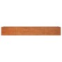 Arriate oxidado de acero corten 320x80x45 cm de vidaXL, Maceteros y jardineras - Ref: Foro24-151962, Precio: 93,50 €, Descuen...