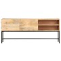 Massivholz Mango Sideboard 145x30x60 cm von vidaXL, Sideboards - Ref: Foro24-320226, Preis: 250,99 €, Rabatt: %