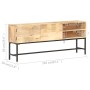 Massivholz Mango Sideboard 145x30x60 cm von vidaXL, Sideboards - Ref: Foro24-320226, Preis: 250,99 €, Rabatt: %