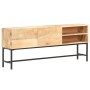 Solid mango wood sideboard 145x30x60 cm by vidaXL, Sideboards - Ref: Foro24-320226, Price: 249,04 €, Discount: %