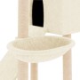 Cat scratching post with cream sisal posts 153 cm by vidaXL, Cat furniture - Ref: Foro24-171750, Price: 65,76 €, Discount: %