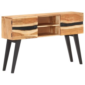 Solid acacia wood sideboard 120x30x75 cm by vidaXL, Sideboards - Ref: Foro24-320228, Price: 170,62 €, Discount: %