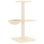 Cat scratching post with cream sisal posts 72 cm by vidaXL, Cat furniture - Ref: Foro24-171768, Price: 23,99 €, Discount: %