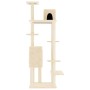 Cat scratching post with cream sisal posts 154 cm by vidaXL, Cat furniture - Ref: Foro24-171771, Price: 62,48 €, Discount: %