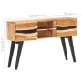 Sideboard aus massivem Akazienholz 120x30x75 cm von vidaXL, Sideboards - Ref: Foro24-320228, Preis: 170,62 €, Rabatt: %