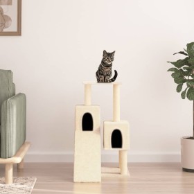 Cat scratching post with cream sisal posts 82 cm by vidaXL, Cat furniture - Ref: Foro24-171777, Price: 36,01 €, Discount: %