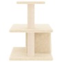 Cat scratching post with cream sisal posts 48 cm by vidaXL, Cat furniture - Ref: Foro24-171786, Price: 29,33 €, Discount: %