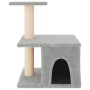 Cat scratching post with light gray sisal posts 48 cm by vidaXL, Cat furniture - Ref: Foro24-171787, Price: 28,99 €, Discount: %