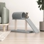 Cat scratching post with tunnel and light gray ladder 55.5 cm by vidaXL, Cat furniture - Ref: Foro24-171790, Price: 32,38 €, ...