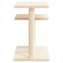 Scratching posts for cats with cream-colored platforms 62.5cm by vidaXL, Cat furniture - Ref: Foro24-172046, Price: 41,66 €, ...