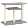 Cat scratching posts with platforms light gray 62.5 cm by vidaXL, Cat furniture - Ref: Foro24-172047, Price: 39,24 €, Discoun...