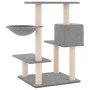 Cat scratching post with light gray sisal posts 82.5 cm by vidaXL, Cat furniture - Ref: Foro24-172386, Price: 51,68 €, Discou...