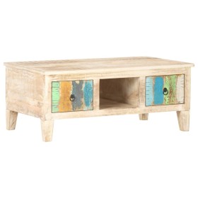 Rough acacia wood coffee table 100x55x40 cm by vidaXL, Coffee table - Ref: Foro24-320235, Price: 195,99 €, Discount: %