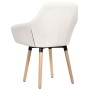 Dining chairs 2 units cream fabric by vidaXL, dining chairs - Ref: Foro24-283461, Price: 207,29 €, Discount: %