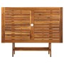 Mesa plegable de jardín madera maciza de acacia 120x70x75 cm de vidaXL, Mesas de jardín - Ref: Foro24-313323, Precio: 104,41 ...