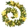 Guirnalda de Navidad con luces LED PVC verde 2,7 m de vidaXL, Luces de Navidad - Ref: Foro24-320970, Precio: 38,51 €, Descuen...