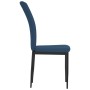 Sillas de comedor 4 unidades terciopelo azul de vidaXL, Sillas de comedor - Ref: Foro24-326103, Precio: 148,99 €, Descuento: %