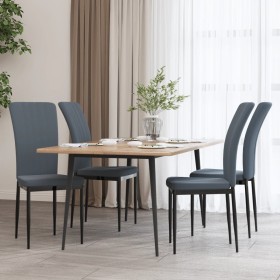 Dining chairs 4 units dark gray velvet by vidaXL, dining chairs - Ref: Foro24-326105, Price: 143,87 €, Discount: %