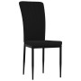 Sillas de comedor 4 unidades terciopelo negro de vidaXL, Sillas de comedor - Ref: Foro24-326110, Precio: 164,94 €, Descuento: %