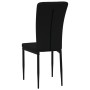 Sillas de comedor 4 unidades terciopelo negro de vidaXL, Sillas de comedor - Ref: Foro24-326110, Precio: 164,94 €, Descuento: %