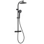 SCHÜTTE MADURA FRESH matte black fixed shower set by SCHÜTTE, shower heads - Ref: Foro24-429383, Price: 228,87 €, Discount: %