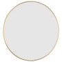 Golden round wall mirror Ø 50 cm by vidaXL, Mirrors - Ref: Foro24-348181, Price: 44,87 €, Discount: %