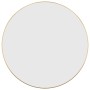 Golden round wall mirror Ø 60 cm by vidaXL, Mirrors - Ref: Foro24-348182, Price: 47,55 €, Discount: %