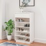 Solid pine wood shoe cabinet 60x34x105 cm by vidaXL, Shoe racks and shoe organizers - Ref: Foro24-813551, Price: 91,99 €, Dis...