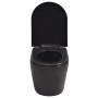 Wall-mounted toilet with hidden black ceramic cistern by vidaXL, Bathrooms - Ref: Foro24-3054477, Price: 331,79 €, Discount: %