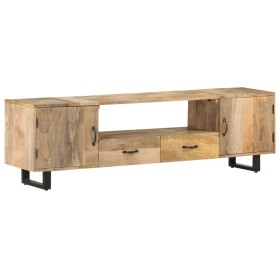 Mueble para la TV de madera maciza de mango 160x30x45 cm de vidaXL, Muebles TV - Ref: Foro24-320255, Precio: 292,99 €, Descue...