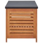 Garden storage box solid eucalyptus wood 150x50x55 cm by vidaXL, Outdoor storage boxes - Ref: Foro24-47286, Price: 316,80 €, ...