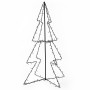 Árbol de Navidad 160 luces LED interior y exterior 78x120 cm de vidaXL, Arboles de navidad - Ref: Foro24-51005, Precio: 40,74...