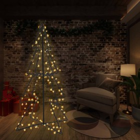 Árbol Navidad 240 luces LED interior y exterior 115x150 cm de vidaXL, Arboles de navidad - Ref: Foro24-51006, Precio: 81,99 €...