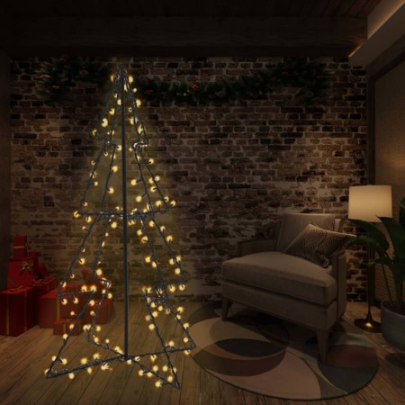 Weihnachtsbaum 240 LED-Lichter drinnen und draußen 115x150 cm von vidaXL, Weihnachtsbäume - Ref: Foro24-51006, Preis: 51,01 €...