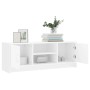 White engineered wood TV cabinet 102x30x37.5 cm by vidaXL, TV Furniture - Ref: Foro24-823253, Price: 54,45 €, Discount: %