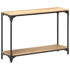 Solid mango wood console table 110x30x75 cm by vidaXL, Side tables - Ref: Foro24-320259, Price: 138,99 €, Discount: %