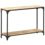 Mesa consola de madera maciza de mango 110x30x75 cm de vidaXL, Mesas auxiliares - Ref: Foro24-320259, Precio: 138,11 €, Descu...