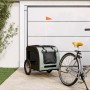 Bicycle pet trailer, iron frame, Oxford fabric in gray and black. by vidaXL, pet strollers - Ref: Foro24-93839, Price: 89,16 ...