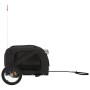 Haustier-Fahrradanhänger, Eisen-Oxford-Stoff, Schwarz von vidaXL, Kinderwagen für Haustiere - Ref: Foro24-93884, Preis: 89,64...