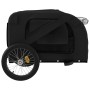 Haustier-Fahrradanhänger, Eisen-Oxford-Stoff, Schwarz von vidaXL, Kinderwagen für Haustiere - Ref: Foro24-93884, Preis: 89,64...