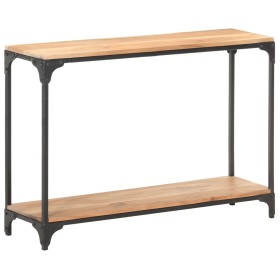 Mesa consola de madera maciza de acacia 110x30x75 cm de vidaXL, Mesas auxiliares - Ref: Foro24-320261, Precio: 140,95 €, Desc...