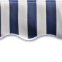 Blue and white canvas awning 450x300 cm by vidaXL, Awnings - Ref: Foro24-143700, Price: 62,09 €, Discount: %