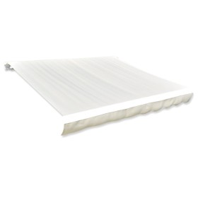 Cream white canvas awning 450x300 cm by vidaXL, Awnings - Ref: Foro24-143703, Price: 94,99 €, Discount: %