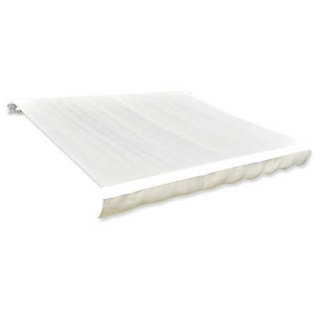 Toldo de lona blanco crema 500x300 cm de vidaXL, Toldos - Ref: Foro24-143704, Precio: 73,00 €, Descuento: %