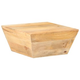 V-förmiger Couchtisch aus massivem Mangoholz, 66 x 66 x 30 cm von vidaXL, Couchtisch - Ref: Foro24-320387, Preis: 147,99 €, R...